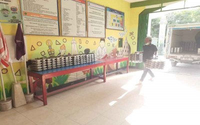 MBG Kembali Hadir, MIN 11 Gunungkidul Penuhi Kebutuhan Gizi Murid